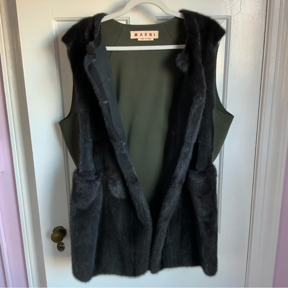 Marni Mink Vest - Picture 8 of 11